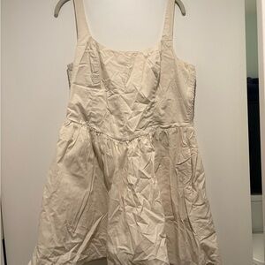 Abercrombie & Fitch Off-White Mini Dress